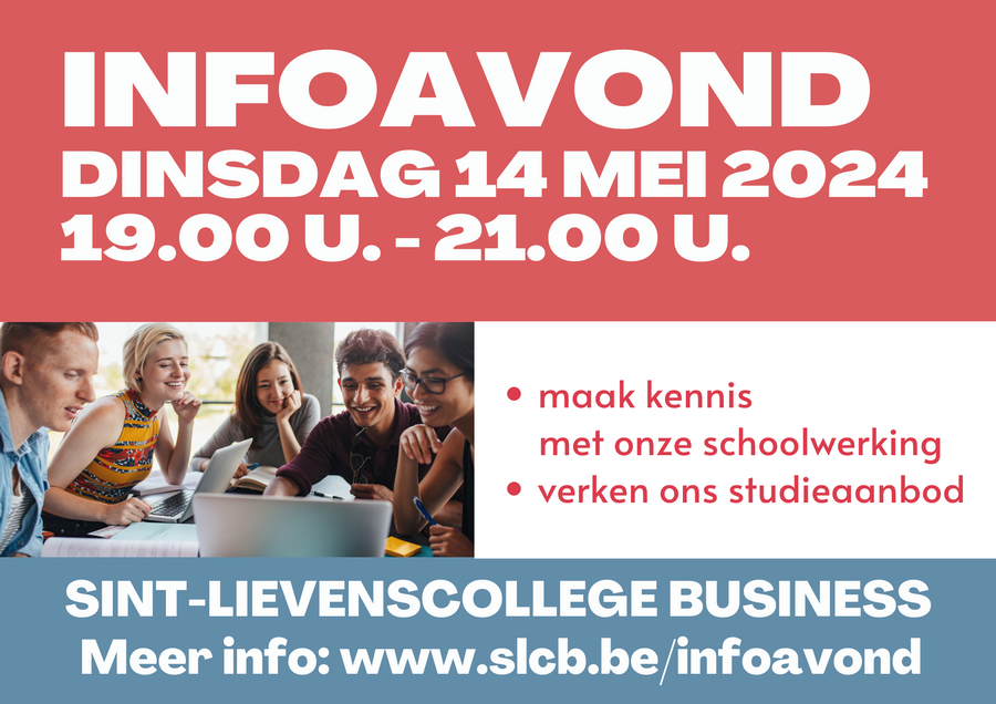 Infoavond Sint-Lievenscollege Business 14 mei 2024
